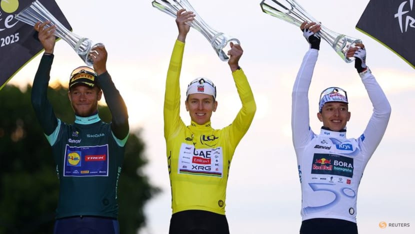 Peerless Pogacar claims fourth Tour title, Van Aert wins brutal final stage