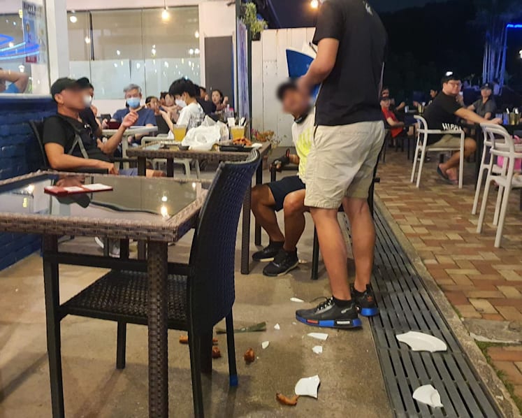  Incident at Fat Po eatery in Punggol: Police probing 2 men for alleged public nuisance