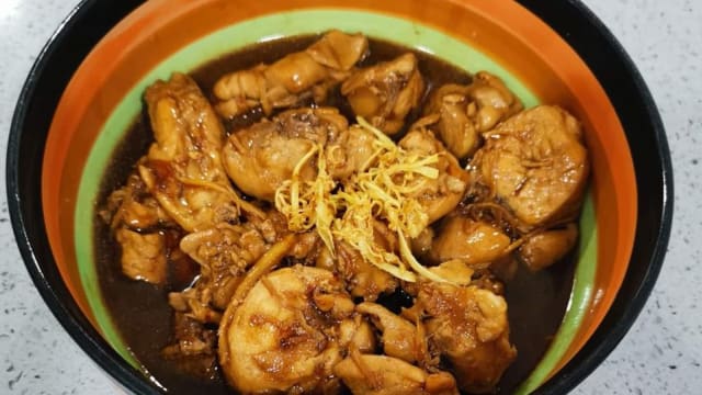 食谱：姜丝麻油鸡