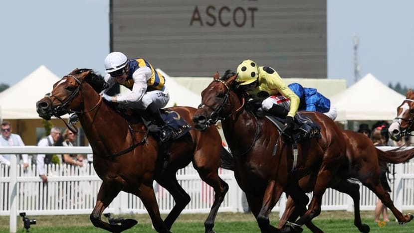 Horse racing-Docklands wins dramatic opening race at sunny Royal Ascot