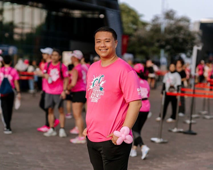 ‘No woman should face it alone’: Meet the man battling alongside Singapore’s breast cancer warriors