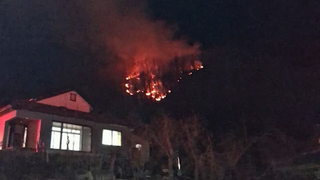 韩国空军一架战机在山区坠毁 飞行员弹射逃生