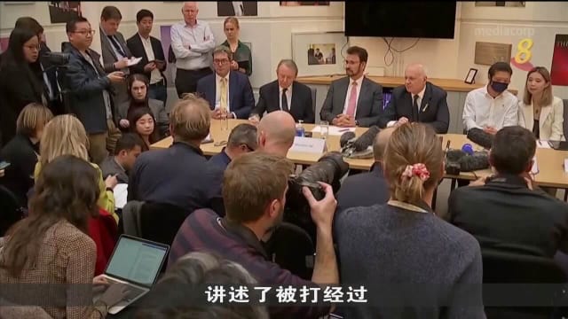 中国已就香港示威者被殴事件 向英国提出交涉