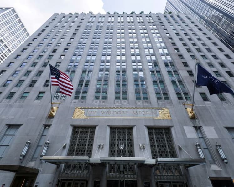 Waldorf Astoria's Chinese owners plan to sell iconic NYC hotel, WSJ reports