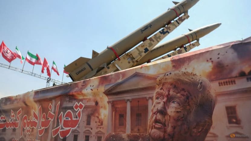 US forces strike two Iranian launchers on Iran's Larak island, US official says