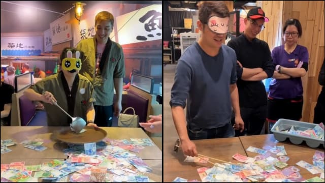 香港餐厅以捞钱方式奖励员工   “炫富”背后藏心酸