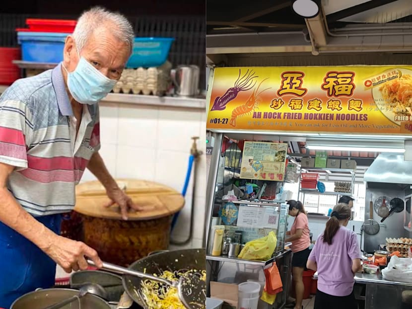 Chomp Chomp's Ah Hock Fried Hokkien Noodles hawker dies aged 79 Chomp Chomp's Ah Hock Fried Hokkien Noodles hawker dies aged 79
