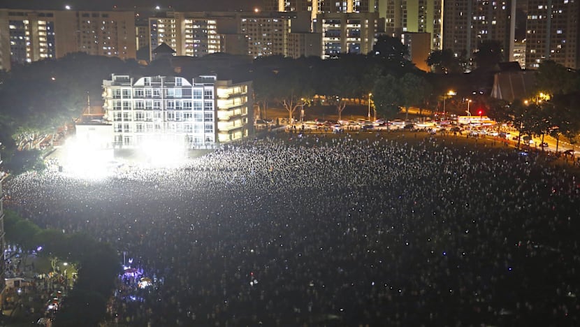 WP holds its first GE2015 rally