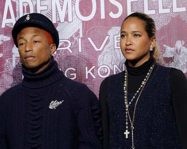 Pharrell talks art, diamonds and Chanel 