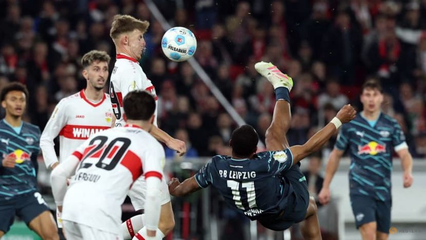 Stuttgart beat RB Leipzig 3-1 to reach German Cup final