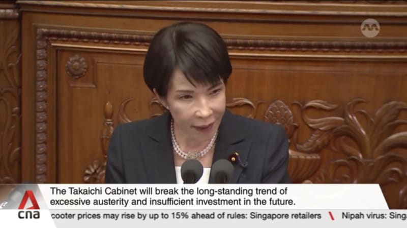 Japan's PM Takaichi vows to break with 'fiscal austerity' to spark economic revival 