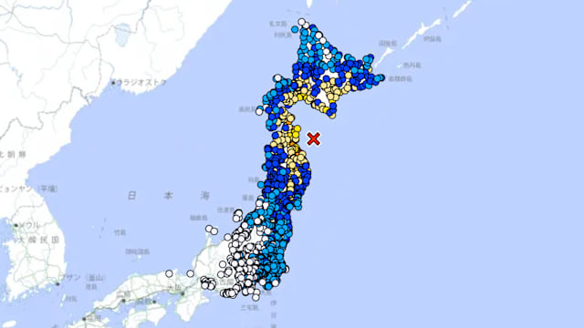 日本东北外海强震7.6级 气象厅发布海啸预警