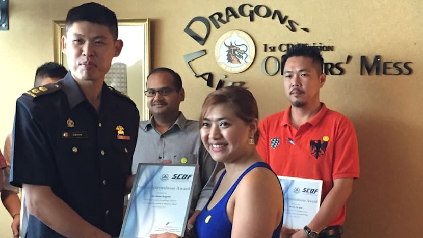 16 honoured for rescuing man pinned under trailer truck