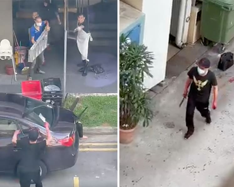 Beach Road slashing: 46-year-old suspect to be charged with attempted murder; victim believed to be wife, say police