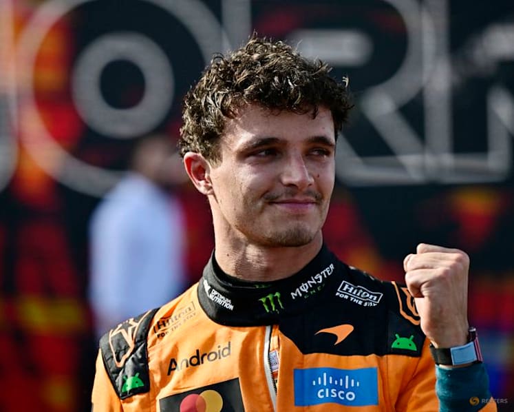 Champion Norris hands McLaren first win of 2026, Antonelli third