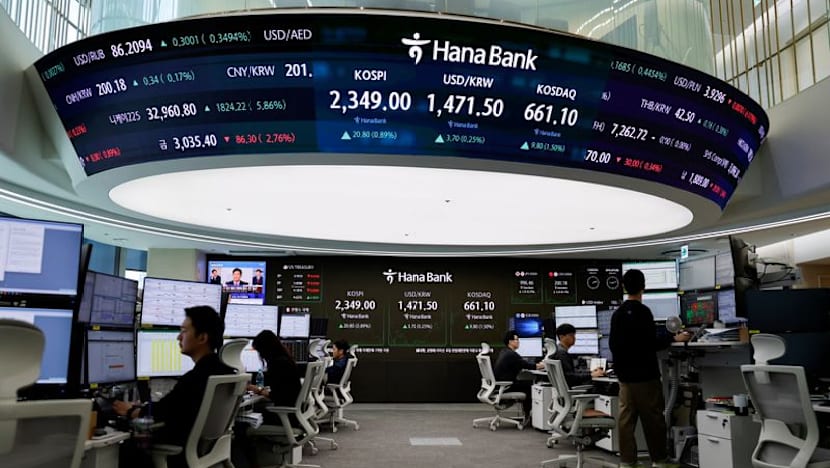 South Korea's KOSPI share index tops 7,000 for first time