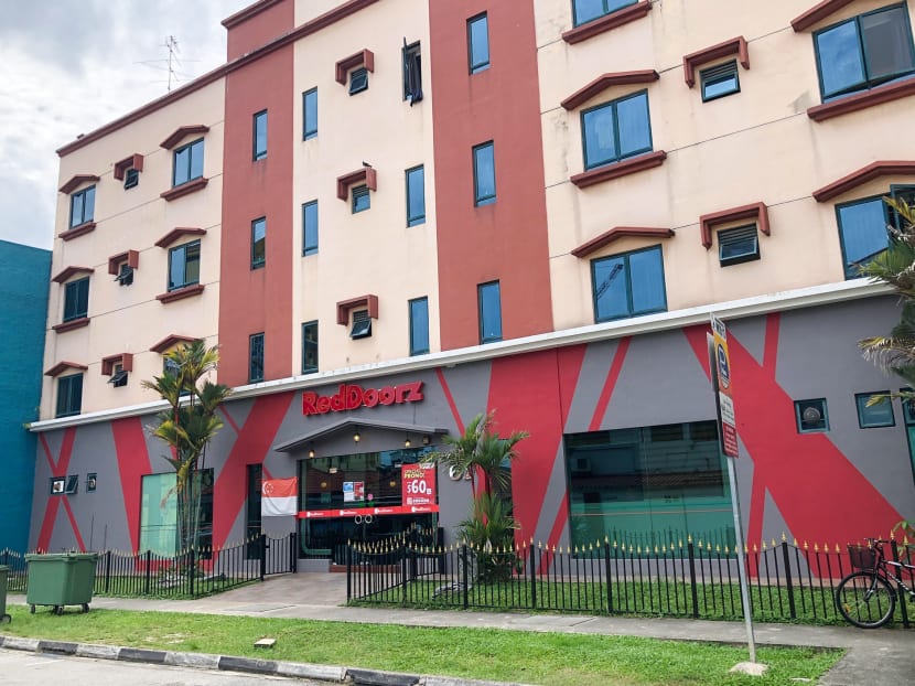 The RedDoorz hotel in Geylang, formerly known as Golden Dragon Hotel, where the body of 34-year-old Nurhidayati Wartono Surata was found in a room on Dec 30, 2018. The RedDoorz hotel in Geylang, formerly known as Golden Dragon Hotel, where the body of 34-year-old Nurhidayati Wartono Surata was found in a room on Dec 30, 2018.