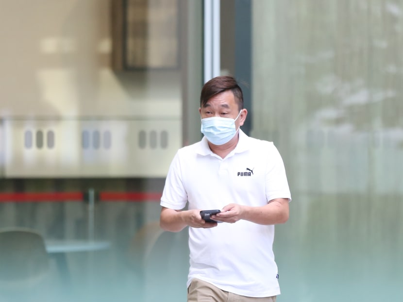 Leow Chee Sieng at the State Courts on March 25, 2022.