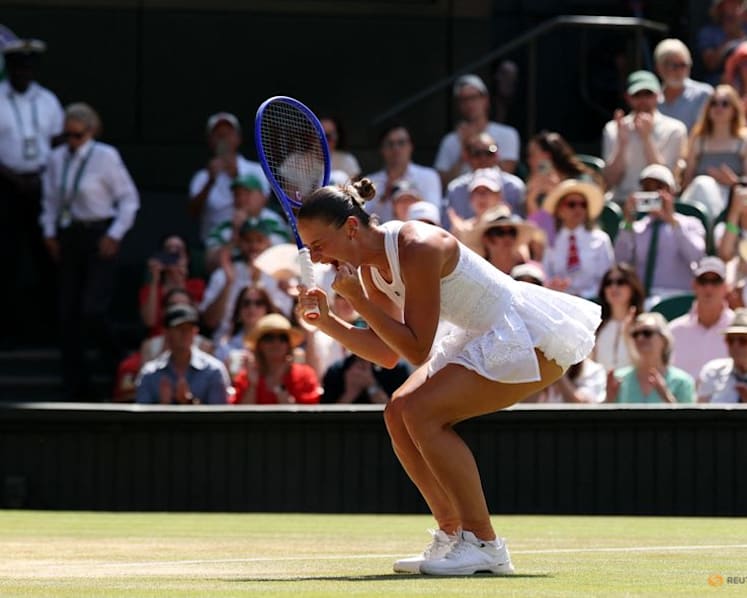 Kostyuk makes quick work of Paolini to take Wimbledon semi-final slot