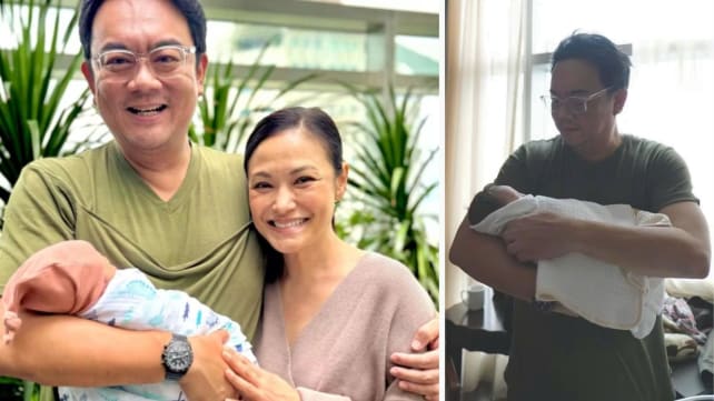 Pada usia 51, presenter CNA melahirkan anak pertamanya