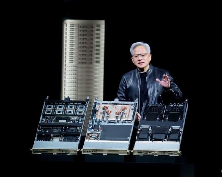 Nvidia bets on new data center chips for growth as sales outlook tops estimates