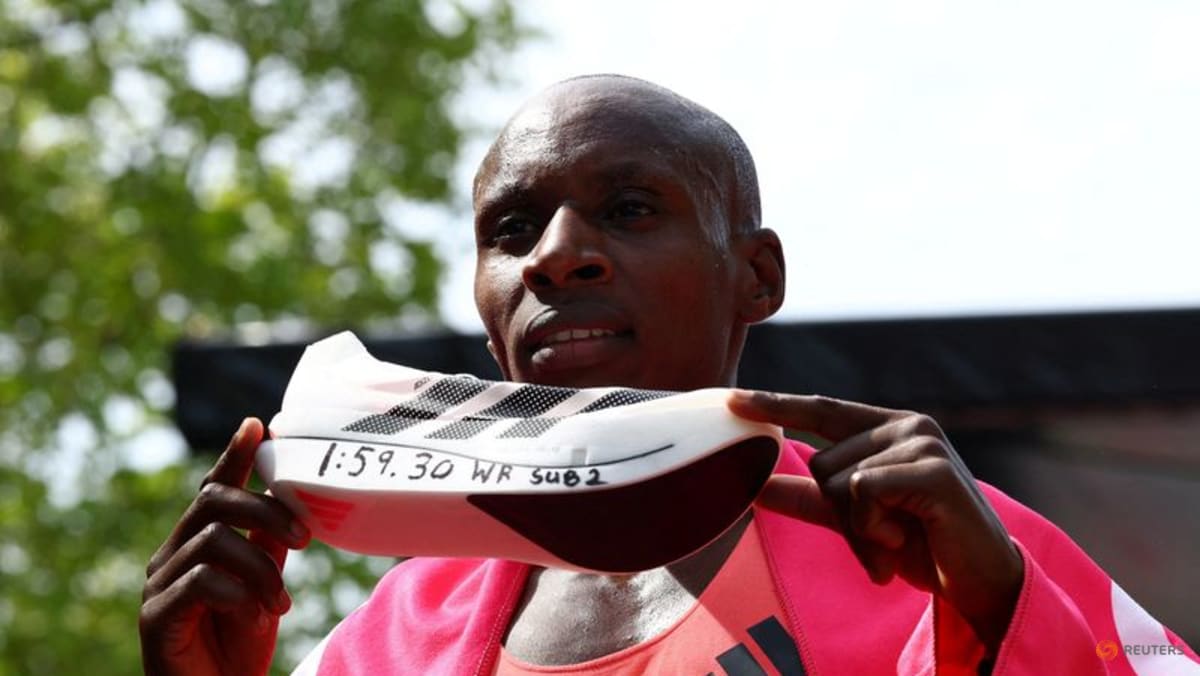 Adidas shares pop after beating Nike to sub-two-hour marathon milestone
