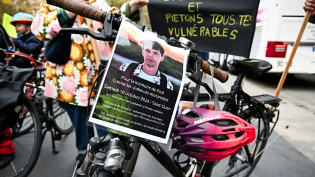 法国一脚踏车骑士惨遭休旅车碾压身亡 引发全国性抗议活动