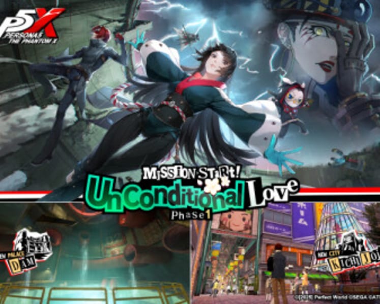Major Content Update ‘Unconditional Love Phase 1’ Arrives in Persona5: The Phantom X