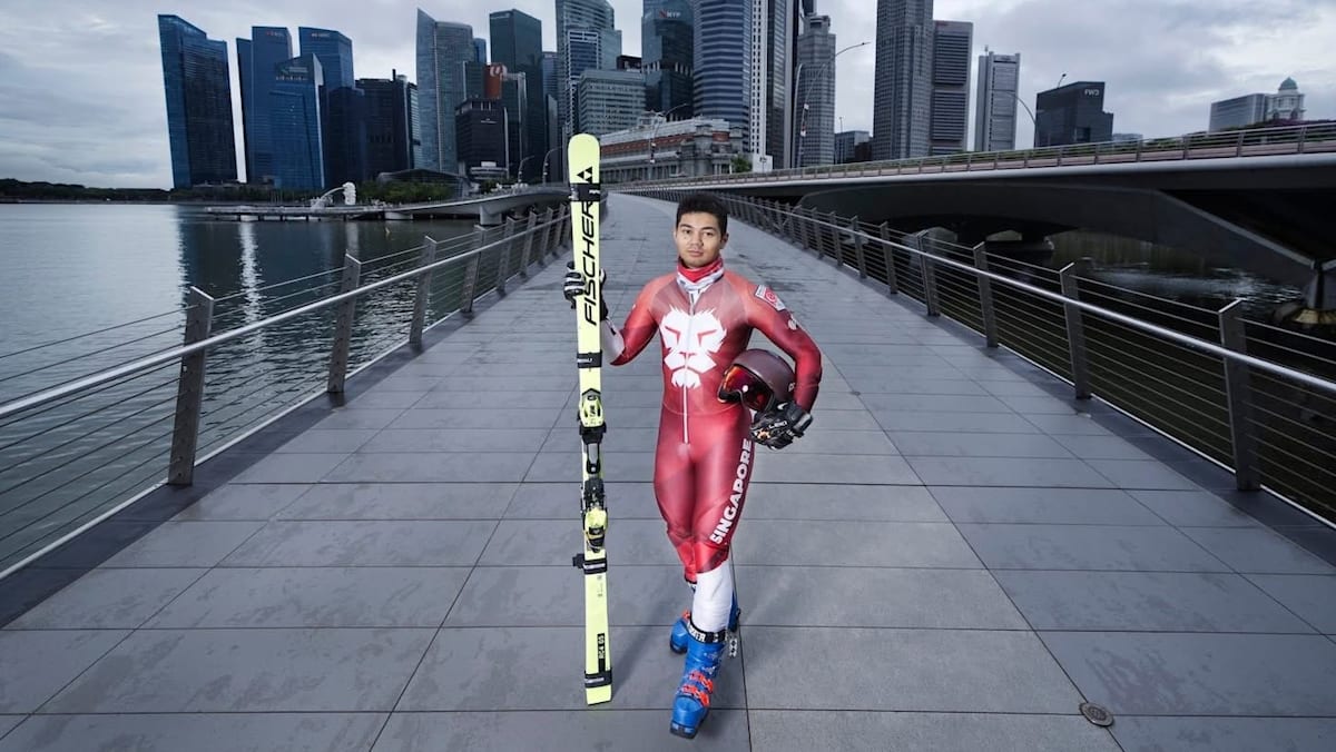 Faiz Basha: Singapore's First Alpine Skier at Olympics