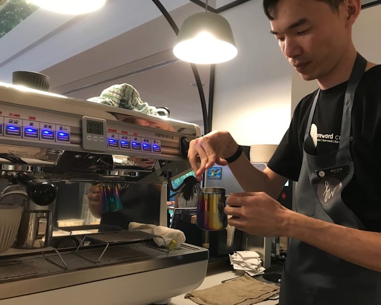 Hearing-impaired barista can now draw hearts, thanks to bosses who reshape job