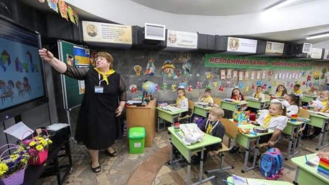 乌克兰将建造全国第一所地下学校