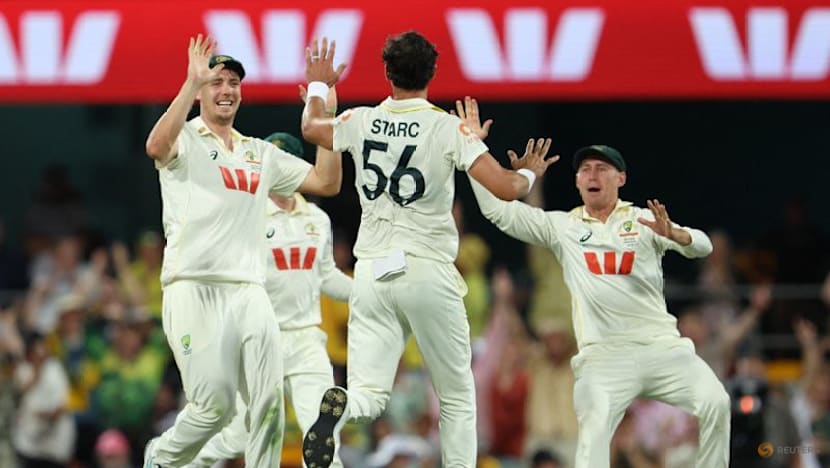 Starc shines with bat and ball to push Australia to brink of Gabba win