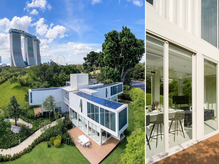 You Can Now Stay Overnight At Gardens By The Bay In A Shipping Container Hotel — Prices From $450/Night For 4 Pax 