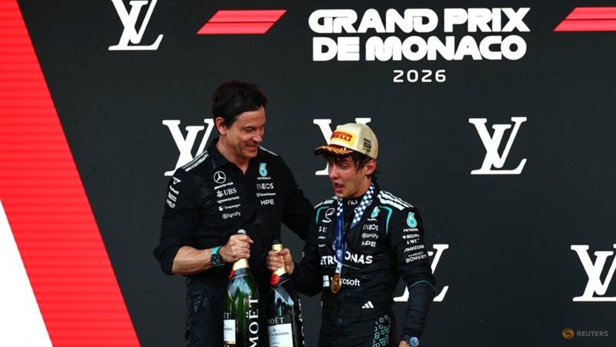 Wolff hails unbelievable Antonelli, new prince of Monaco