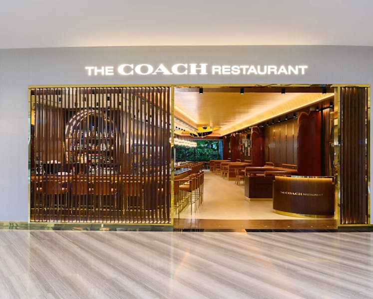 Coach restaurant Singapore: Part of the fashion dining trend, or a trend-proof brand move?