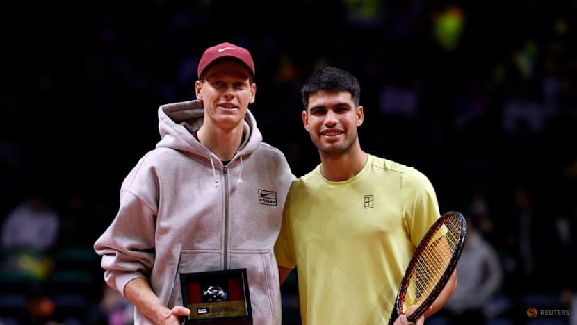 Alcaraz beats Sinner in South Korea exhibition match