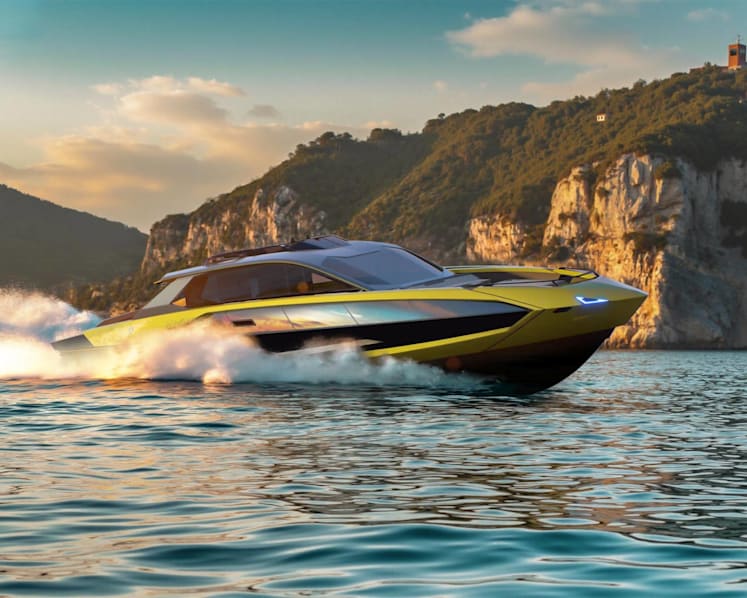 Lamborghini unveils its second yacht inspired by its latest limited edition supercar