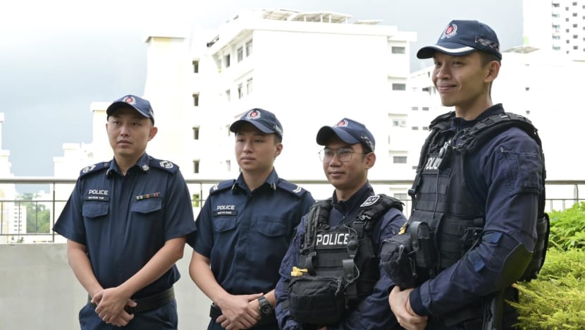 Seizing a chance, trusting fellow officers: How police responded to knife-wielding man in Yishun Seizing a chance, trusting fellow officers: How police responded to knife-wielding man in Yishun