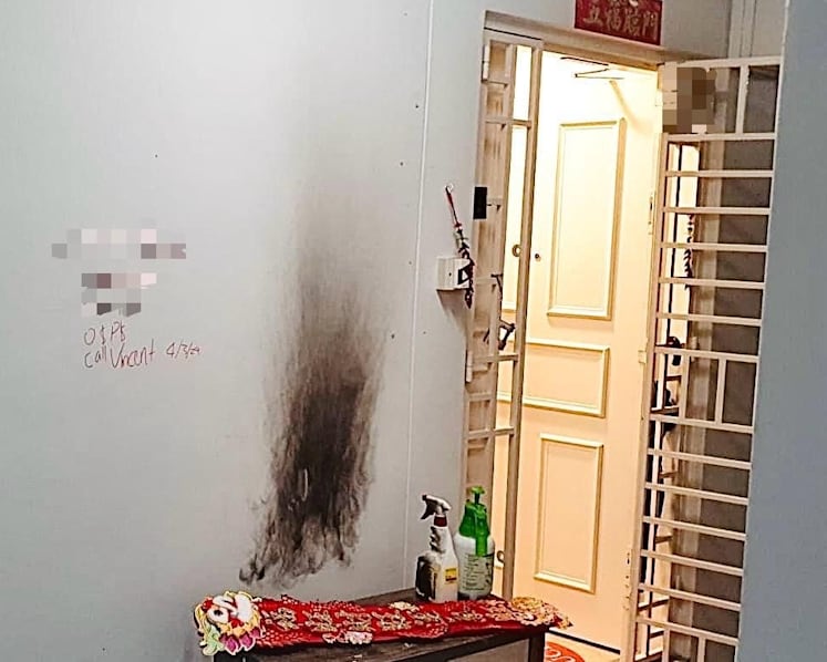 Front doors, walls of 3 homes set on fire in loanshark harassment case; suspect arrested