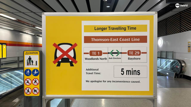汤东线列车一周内三度故障  SMRT：三起事故并无关联