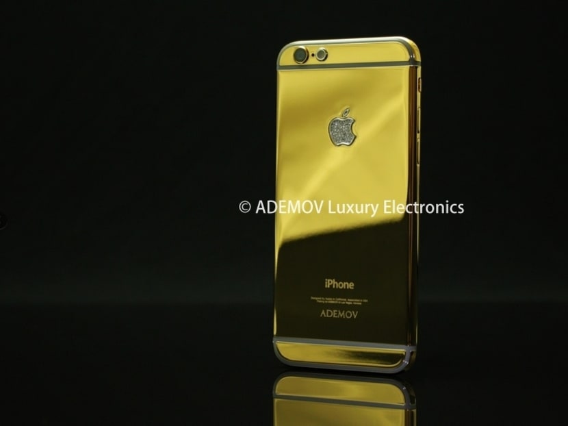 Gold-plated iPhone 6 on sale for S$9,440