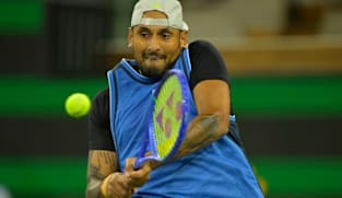 Kyrgios hoping to turn the page on knee injury after sudden improvement