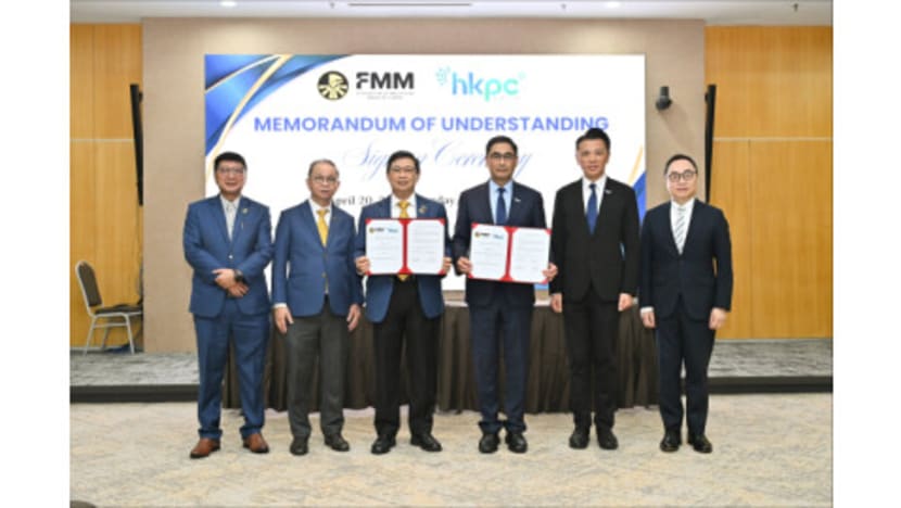 HKPC and Federation of Malaysian Manufacturing Sign MoU