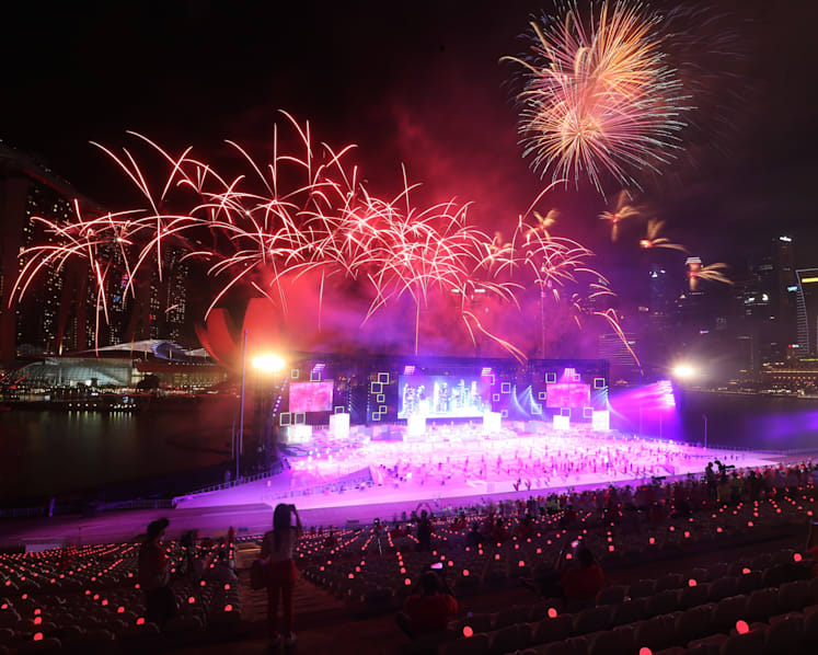 Scaled-down NDP 2021 honours Covid-19 frontliners, showcases Singapore’s spirit in overcoming adversity
