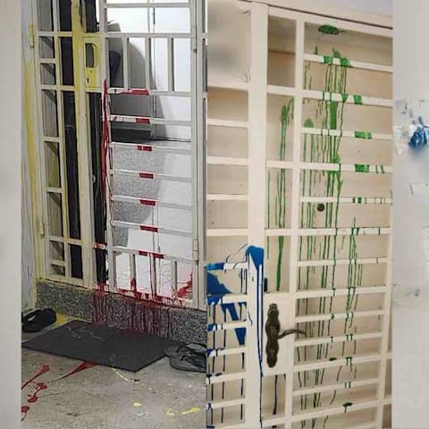 男子提油漆罐徘徊组屋外 居民制伏助警逮阿窿案嫌犯