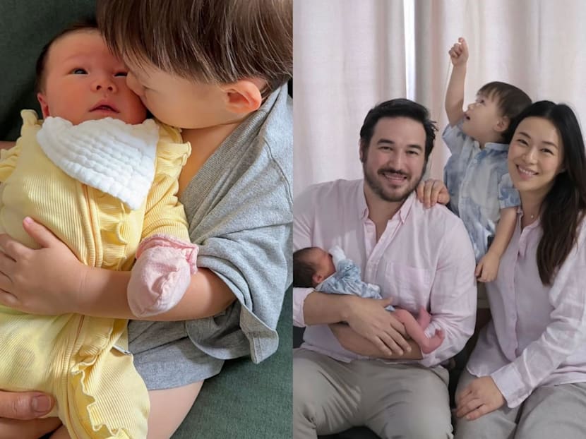 Actress Rebecca Lim’s husband surprises fans by revealing baby daughter’s face