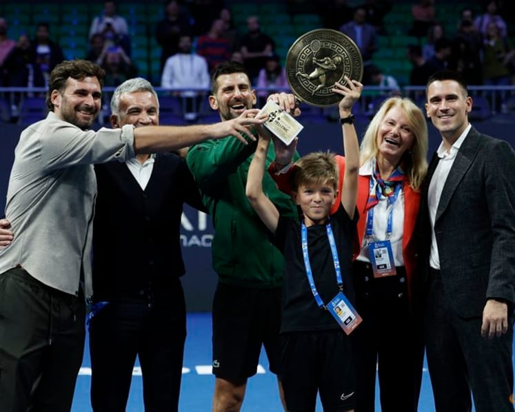 Ageless Djokovic wins 101st title after marathon final with Musetti in Athens