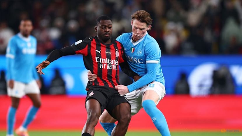 Hojlund helps Napoli sink Milan to reach Italian Super Cup final in Riyadh
