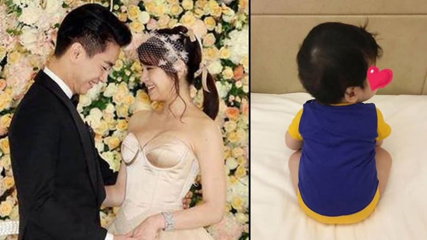 Michelle Chen shares a rare photo of her son