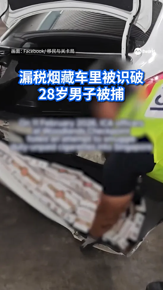 200多条漏税香烟藏车内各处 28岁马国男子被捕